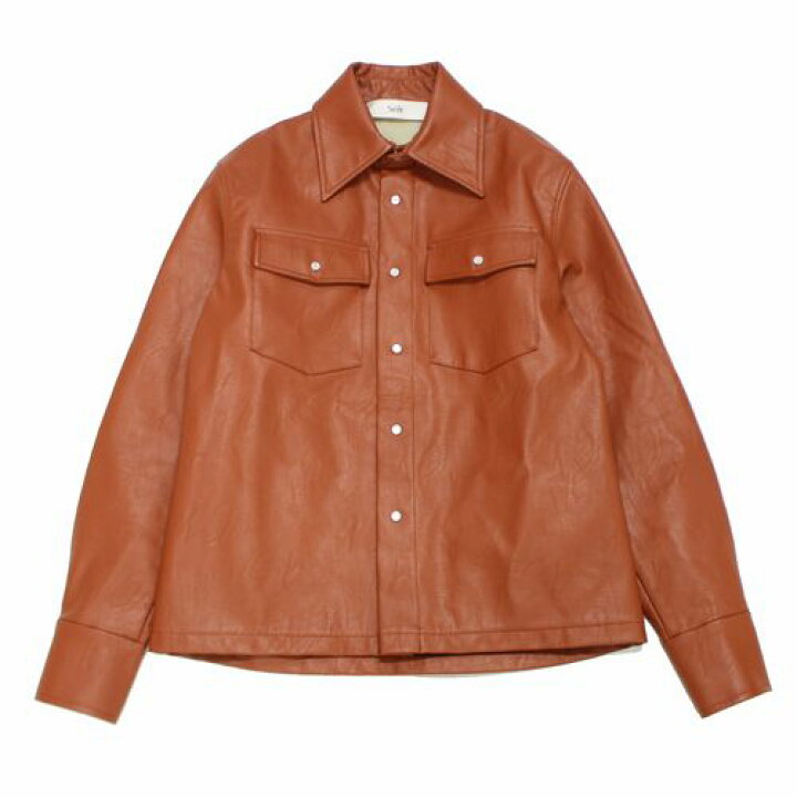 楽天市場】Sefr セファ MATSY JACKET ビーガンレザージャケット S  
