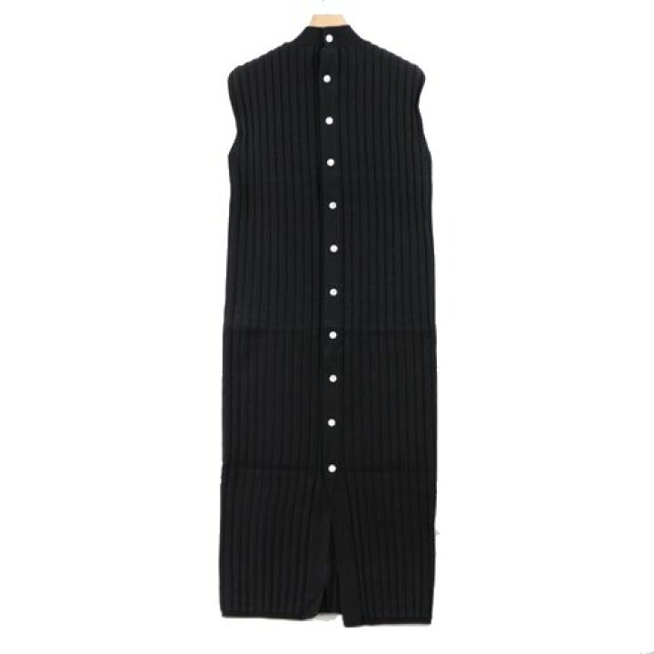 楽天市場】NOBLE ノーブル 21SS ワイドリブスリーブレスニット  