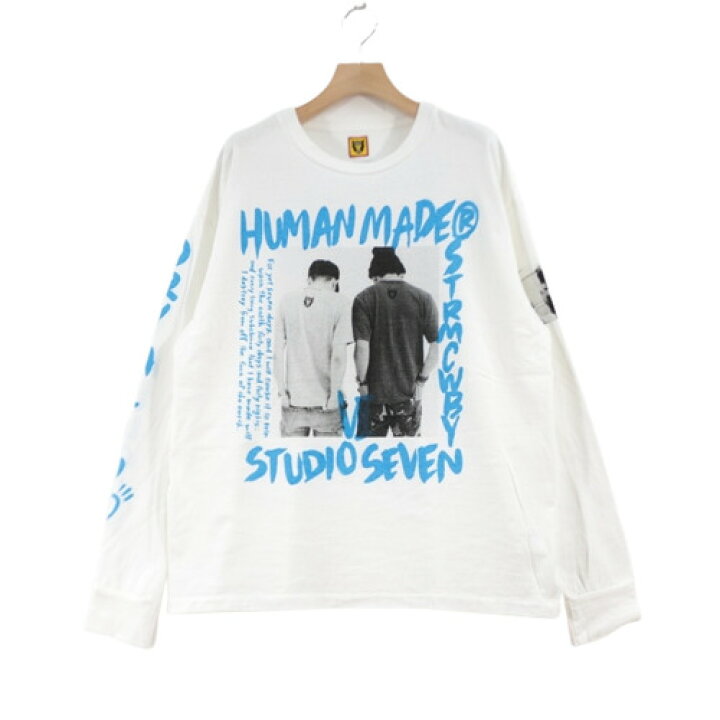 楽天市場】HUMAN MADE × STUDIO SEVEN ロングスリーブ Tシャツ L  