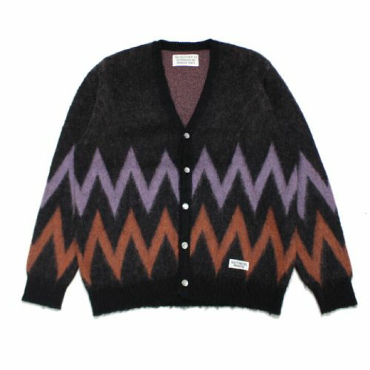 楽天市場】WACKO MARIA ワコマリア 19AW ZIGZAG MOHAIR CARDIGAN 