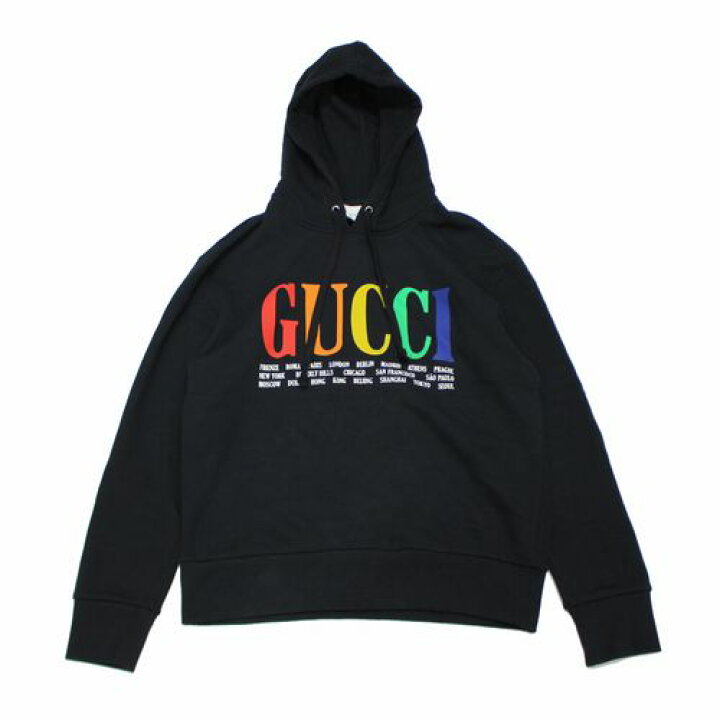 楽天市場】GUCCI グッチ パーカー S ブラック 【中古】 : unstitch  