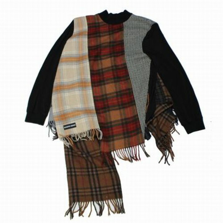 楽天市場】MARINE SERRE マリーンセル Multicolor Tartan Scarves 