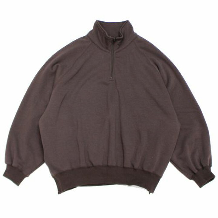 楽天市場】is-ness イズネス 23AW RELAX PULLOVER HALF ZIP SWEAT 