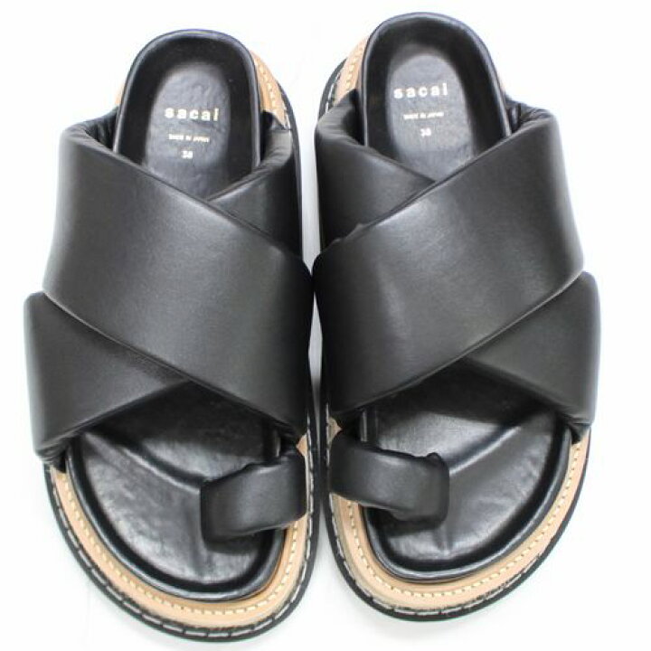 楽天市場】sacai サカイ 23SS Multiple Sole Sandals レザーサンダル  