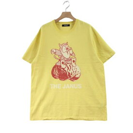 UNDERCOVER アンダーカバー 18SS MENS USED TEE JANUS Tシャツ 2 イエロー 【中古】