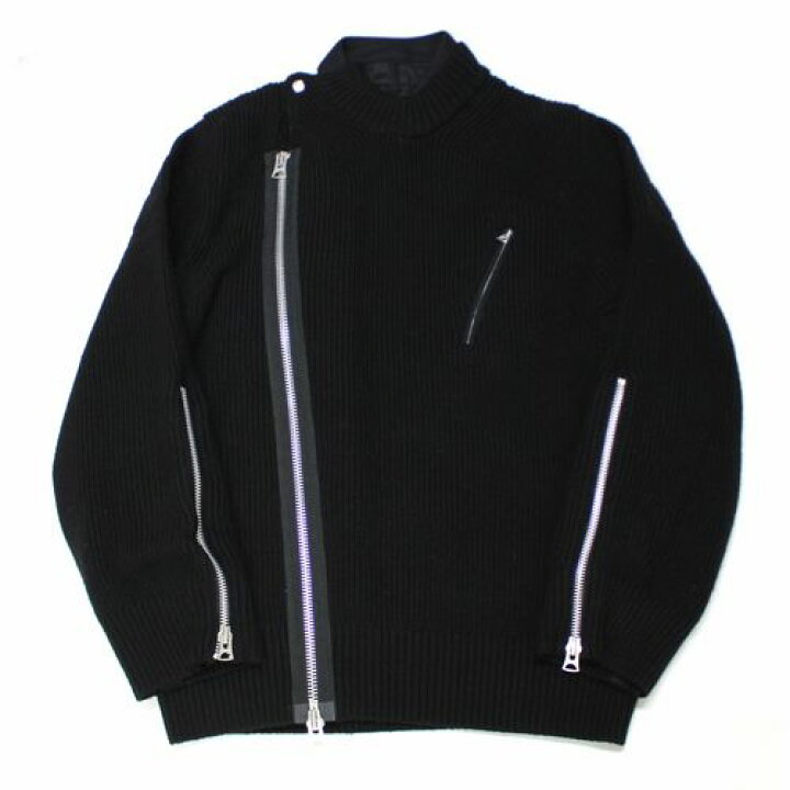 楽天市場】sacai サカイ 20AW Wool Knit Blouson ウールニット 