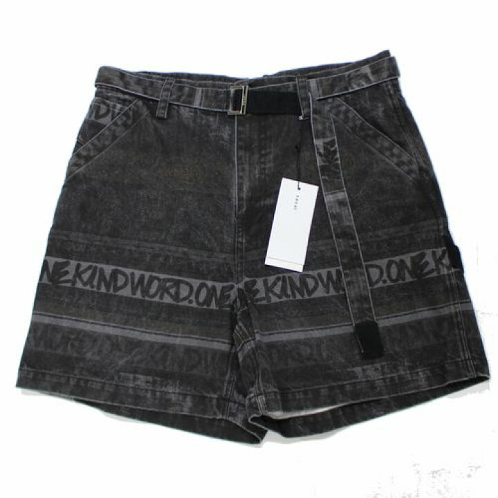 sacai Eric Haze 23ss 破い ブラックデニム