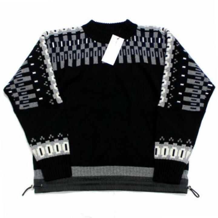 楽天市場】sacai サカイ 21AW Wool Knit Pullover ニット 2 ブラック 