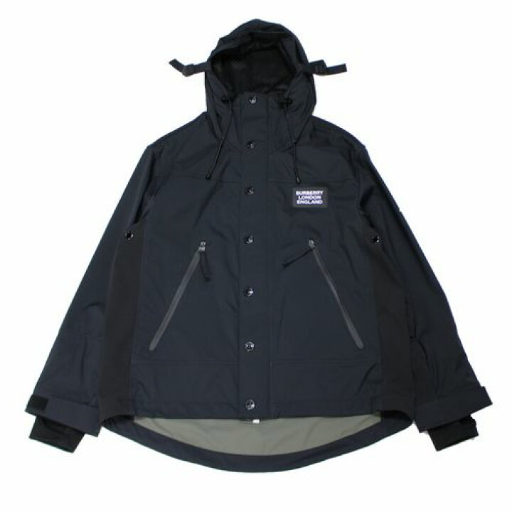 楽天市場】BURBERRY バーバリー Logo Applique Technical Twill Hooded 