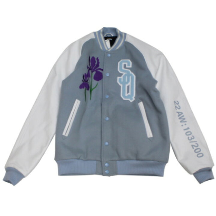 楽天市場】SEQUEL シークエル 22AW VARSITY JACKET スタジャン M 