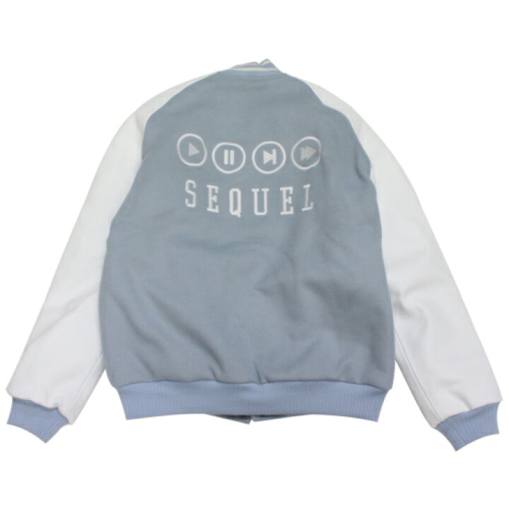 楽天市場】SEQUEL シークエル 22AW VARSITY JACKET スタジャン M 