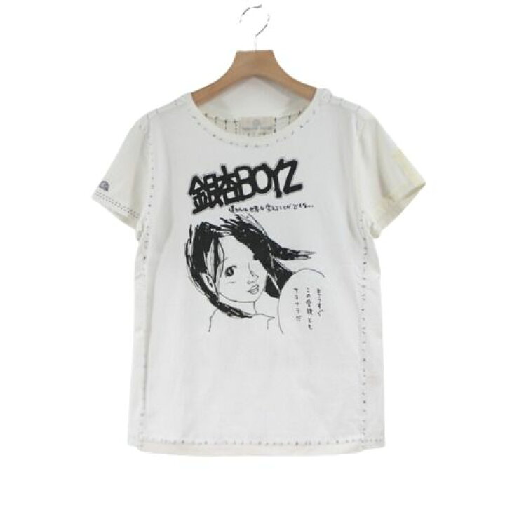 楽天市場】Keisuke Kanda × 銀杏BOYZ 手縫いのTシャツ 1 ホワイト 
