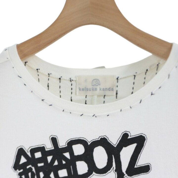 楽天市場】Keisuke Kanda × 銀杏BOYZ 手縫いのTシャツ 1 ホワイト 