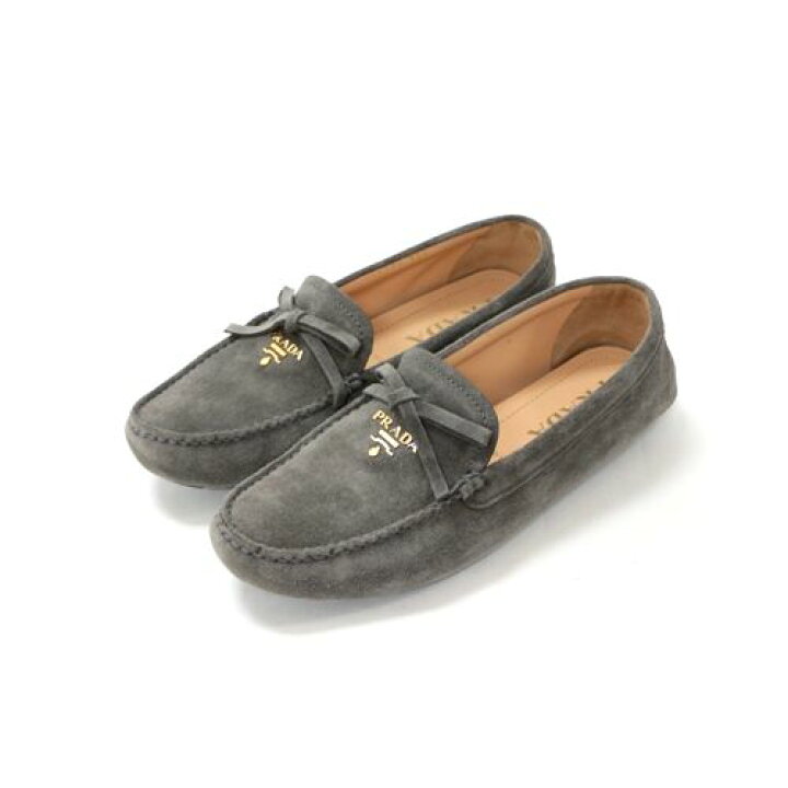 楽天市場】PRADA プラダ 20AW スエード モカシン ドライビング 