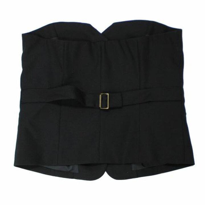 楽天市場】6(ROKU) ロク 23AW カシドス ビスチェ 38 ブラック 【中古 