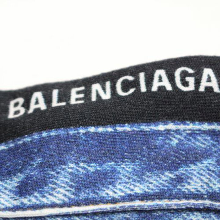 楽天市場】BALENCIAGA バレンシアガ 21SS トロンプルイユ デニム転写  