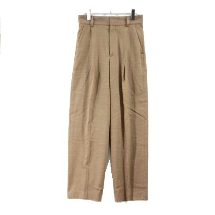 楽天市場】6(ROKU) ロク 20SS TUCK PANTS タックパンツ 38 ブラウン  
