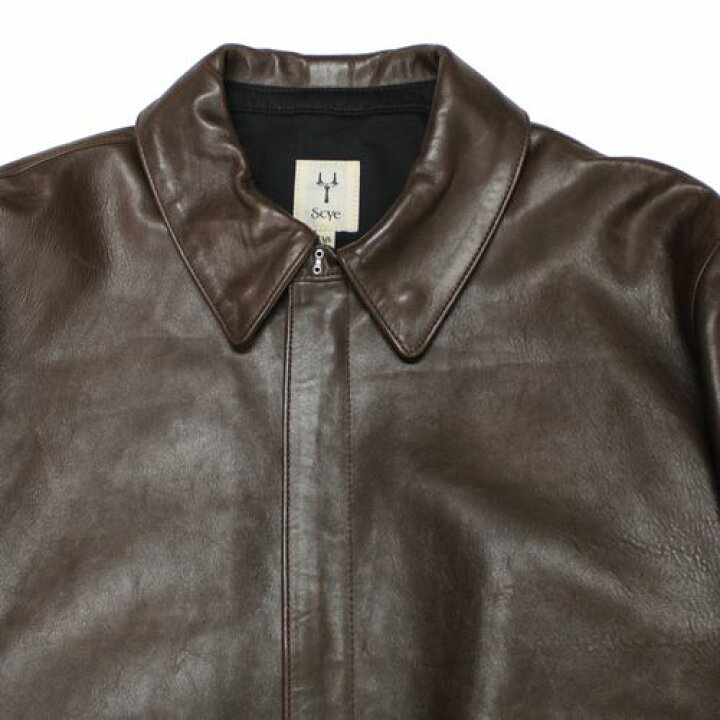 楽天市場】Scye サイ 18AW Type A-2 LEATHER FLIGHT JACKET レザー 