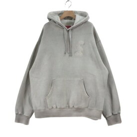 Supreme シュプリーム 23SS Overdyed S Logo Hooded Sweatshirt パーカー L グレー 【中古】