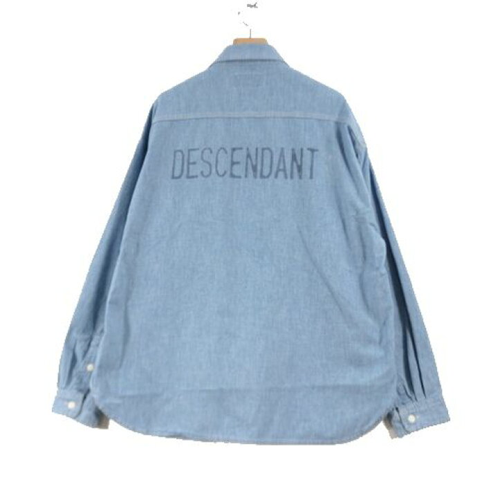 楽天市場】DESCENDANT ディセンダント 20SS VANNING CHAMBRAY SHIRT 