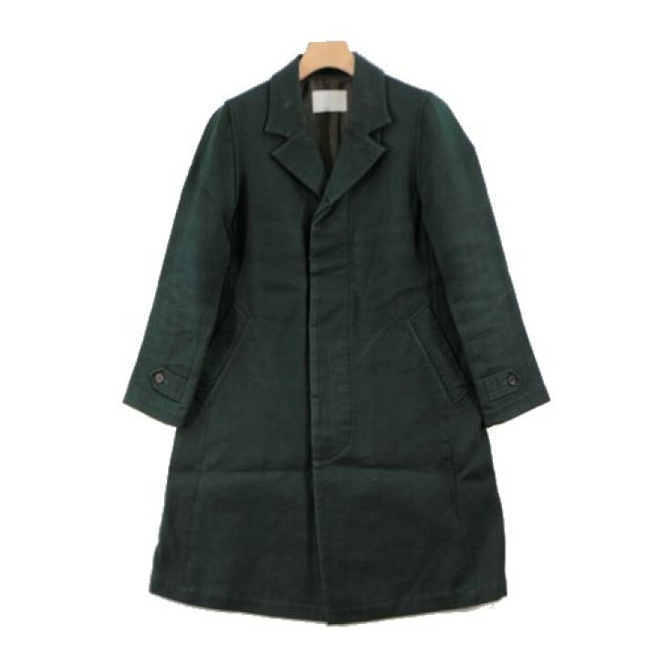 niuhans ニュアンス ステンカラーコート 0 グリーン 中古 unstitch 店
