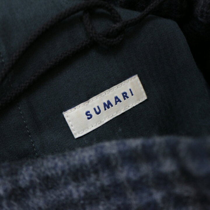 楽天市場】SUMARI シュマリ 22AW Glen Check Wool Easy Baggy グレン 