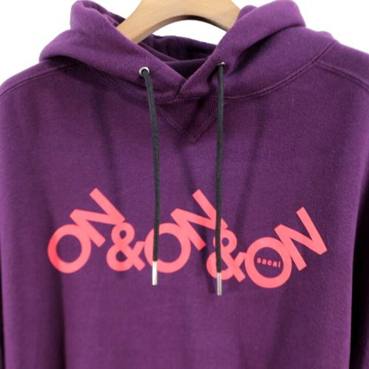 楽天市場】sacai サカイ 22AW On＆On＆On Print Hoodie パーカー 4  