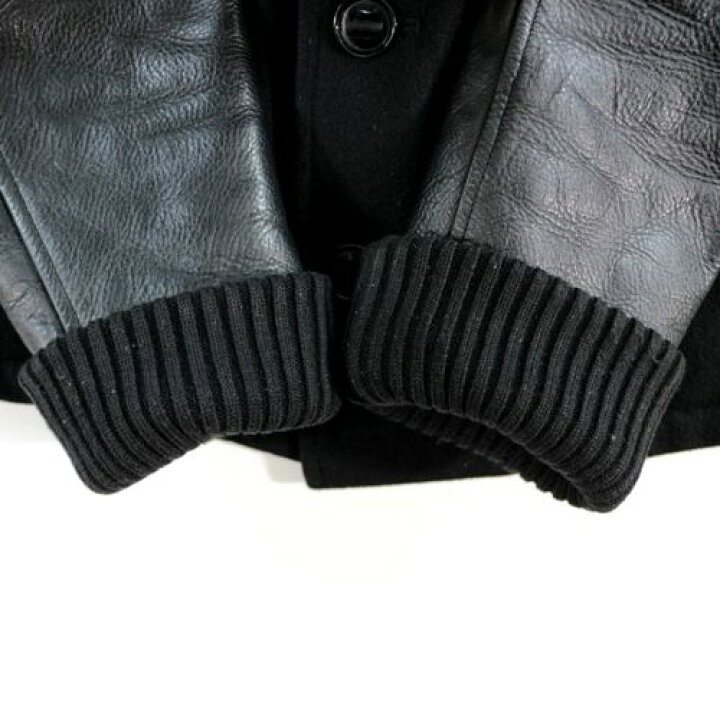 楽天市場】GAVIAL ガヴィル STADIUM JACKET 袖レザー スタジャン S 