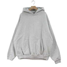 ECO SYSTEM エコシステム HOODIE / HEATHER GRAY パーカー L グレー 【中古】