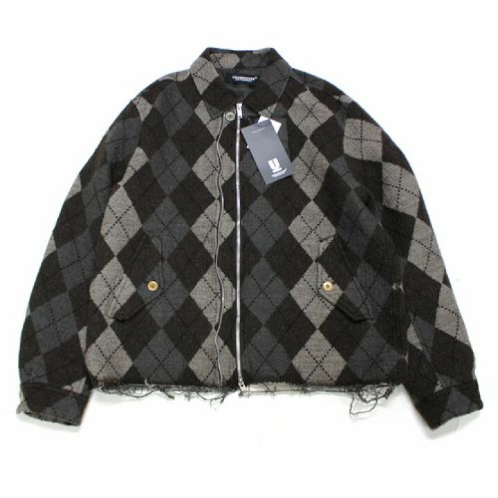 楽天市場】UNDERCOVER アンダーカバー 23AW アーガイルウール縮絨 