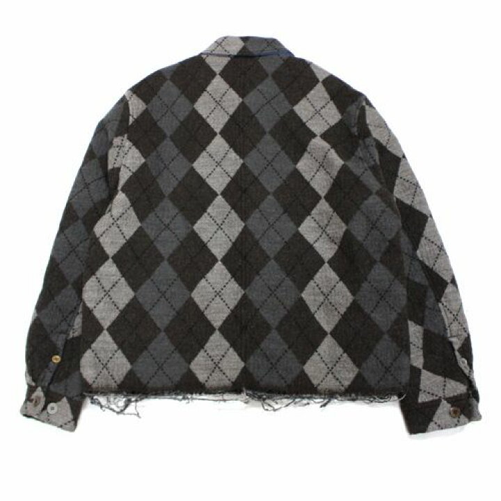 楽天市場】UNDERCOVER アンダーカバー 23AW アーガイルウール縮絨 
