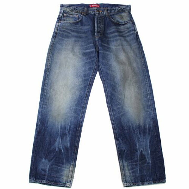 楽天市場】Supreme シュプリーム 23AW Distressed Loose Fit Selvedge 