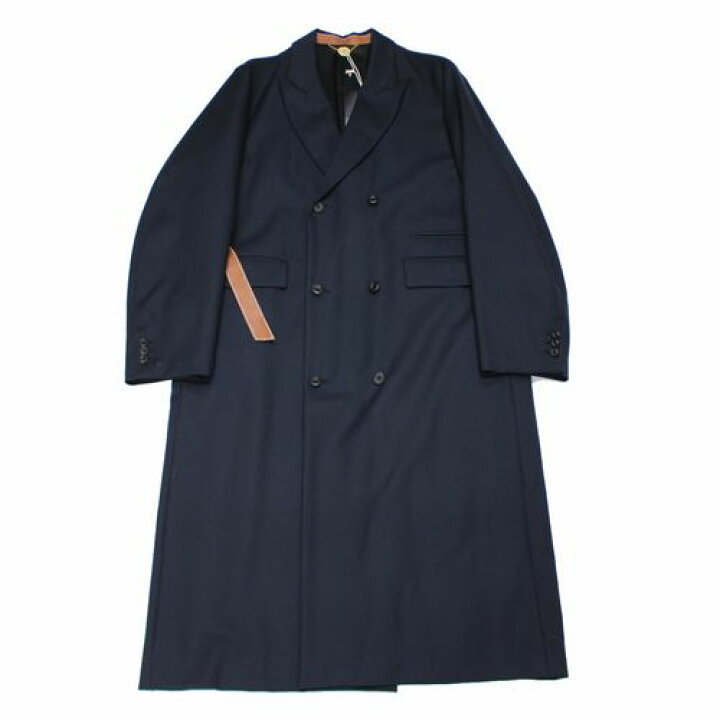 楽天市場】SUNSEA サンシー 20AW NAVY DOUBLE-BREASTED COAT コート 2  