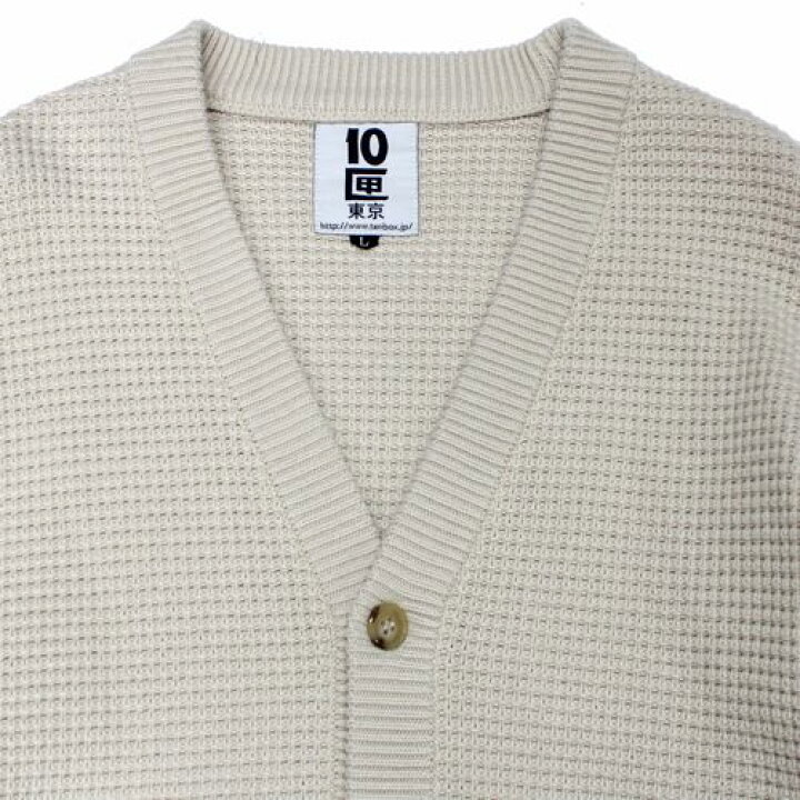楽天市場】10匣 TEN BOX テンボックス FOOTSIES CARDIGAN カーディガン 
