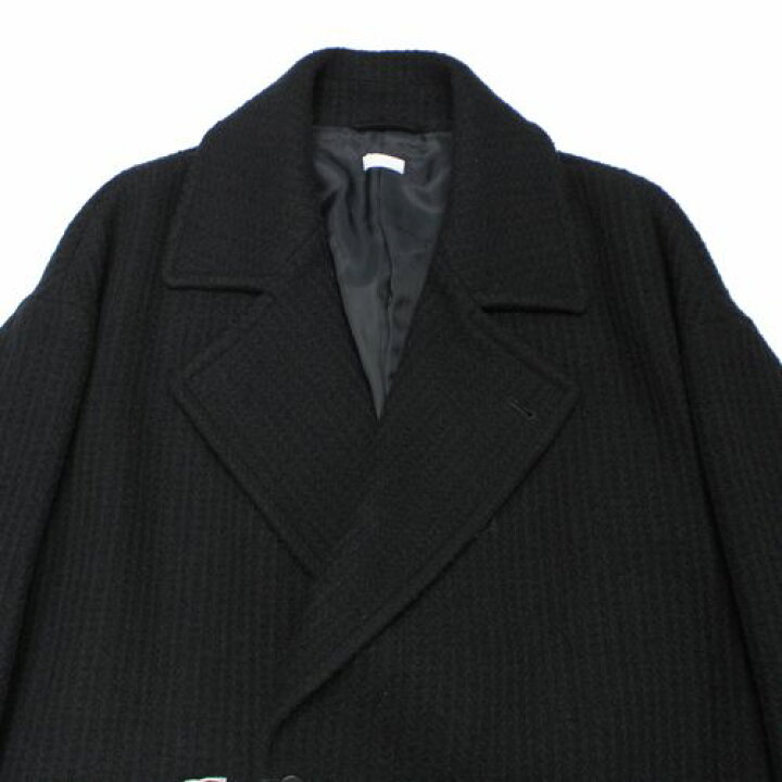 楽天市場】SEEALL シーオール 23AW OVERSIZED P-COAT 4 ブラック 
