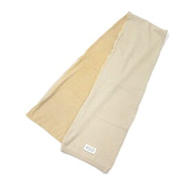 Martin Margiela 10 マルタンマルジェラ ダブルフェイス マフラー ベージュ 【中古】