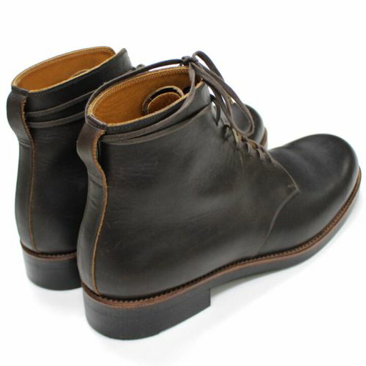 楽天市場】forme フォルメ 7 hole boots mid black waxed fresh レザー 