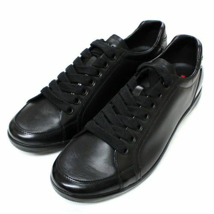 楽天市場】PRADA SPORT プラダ スポーツ レザースニーカー 8 1/2  