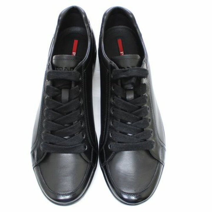 楽天市場】PRADA SPORT プラダ スポーツ レザースニーカー 8 1/2  