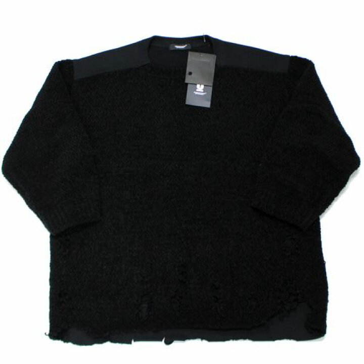 楽天市場】UNDERCOVER アンダーカバー 23AW ナイロンウールニットプル 