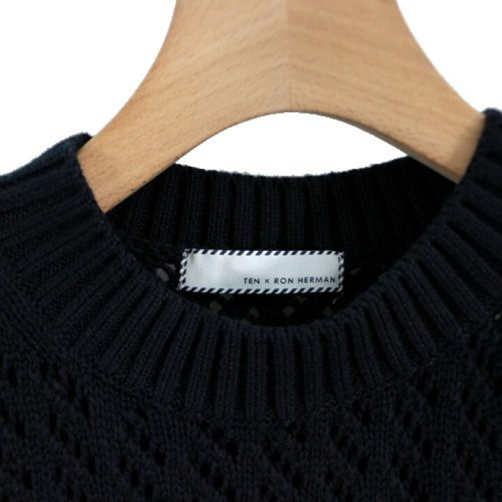 楽天市場】TEN × Ron Herman テン ロンハーマン Cotton Knit Vest 