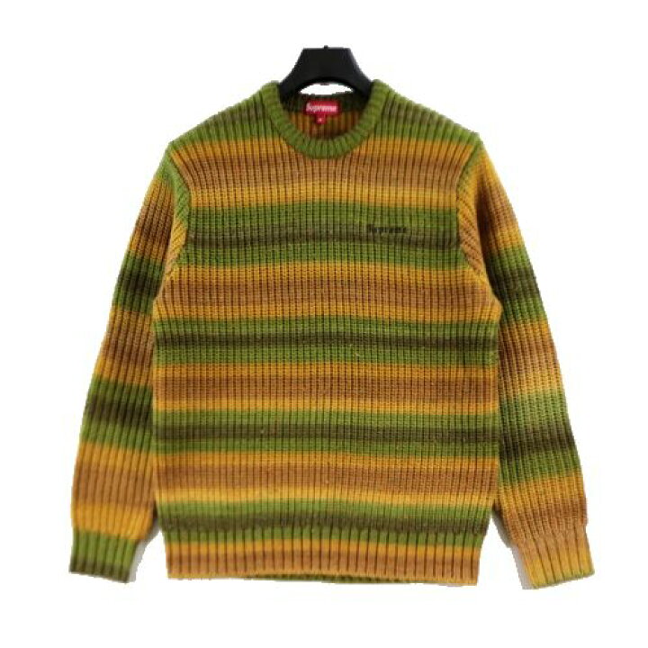 楽天市場】SUPREME シュプリーム 17AW Ombre Stripe Sweater ニット M  