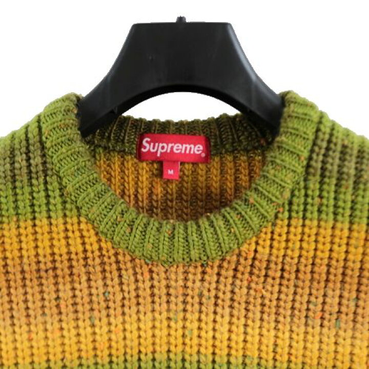 楽天市場】SUPREME シュプリーム 17AW Ombre Stripe Sweater ニット M  