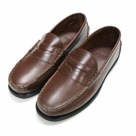 NONNATIVE ノンネイティブ 23AW DWELLER LOAFERS COW LEATHER ローファー UK8 ブラウン 【中古】