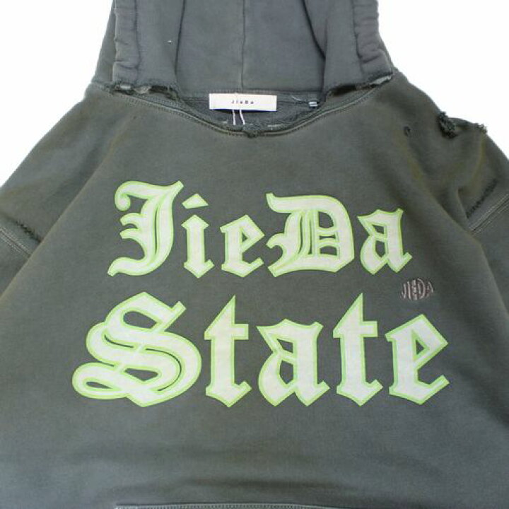 楽天市場】JieDa ジエダ 23AW JieDa STATE SWEAT HOODIE パーカー 1 