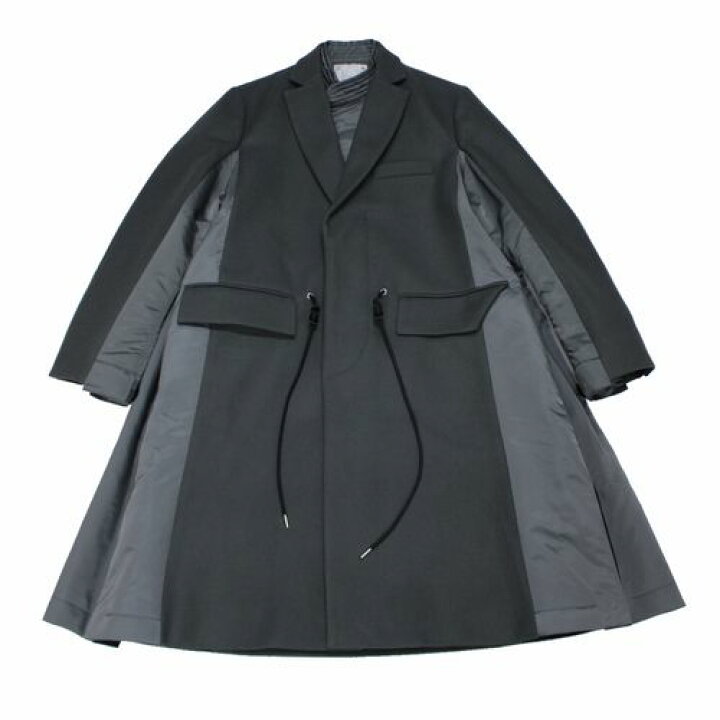 楽天市場】sacai サカイ 23AW Wool Melton Coat ウール メルトン  