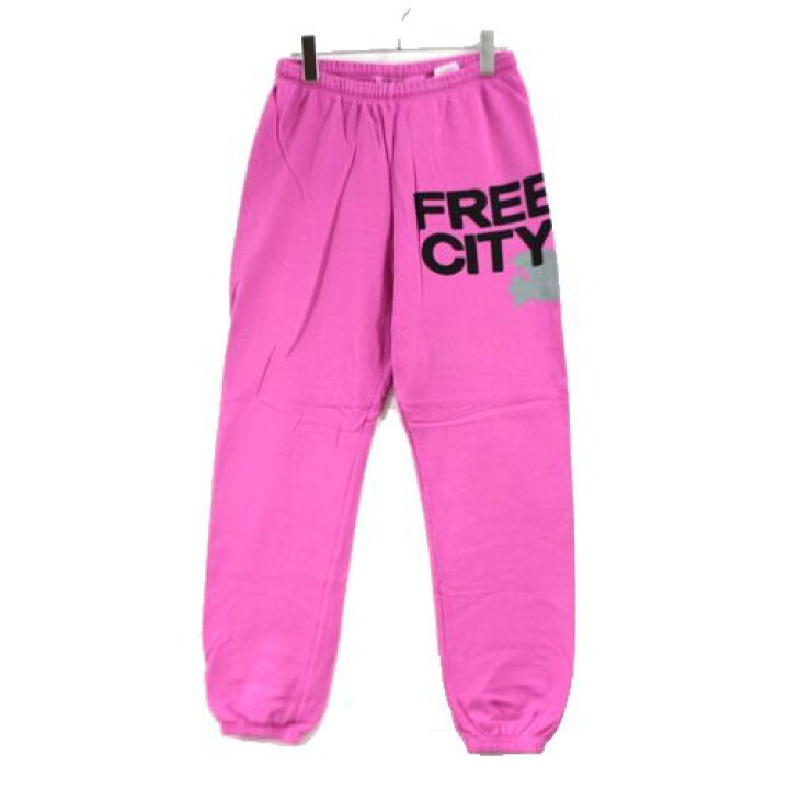楽天市場】FREECITY フリーシティ スウェット パンツ XS ピンク 【中古 