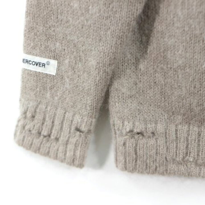 楽天市場】UNDERCOVER アンダーカバー 23AW リブダメージモヘア 