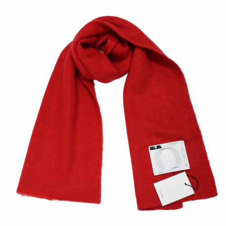 楽天市場】GADIDANONIEM ガディッドアノニム OLOF マフラー レッド  