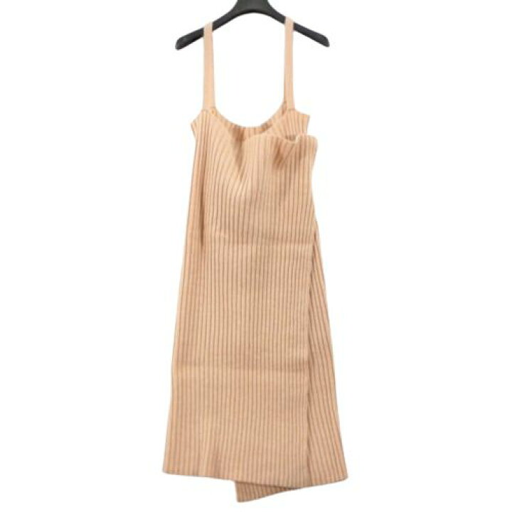 楽天市場】BASERANGE ベースレンジ KNIT RIB APRON DRESS ニット リブ 